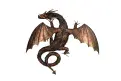 Large Wall Metal Dragon -  Garden Sculpture - 96cm (.