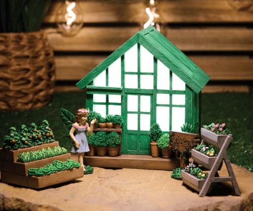 LED Fairy Garden Green house - GiftSet - Light-up ..