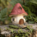 LED - Light Up  Enchanted Forest Toadstool  FaIry House - 12cm.
