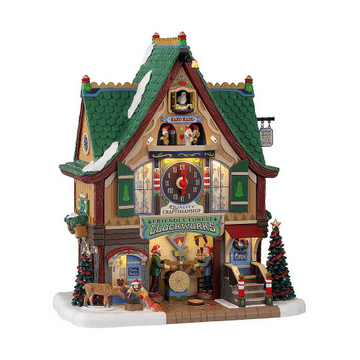Lemax Village - Friendly Forest Clockworks