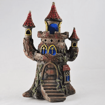 Light - Up Fairy Castle - LED Fairy House - 19cm