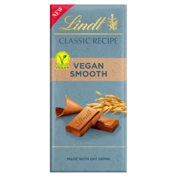 Lindt Classic Recipe Vegan Chocolate - Smooth - 100g