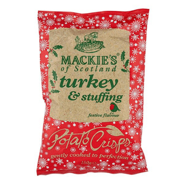Mackie's - Vegan Turkey & Stuffing Crisps -150g bag