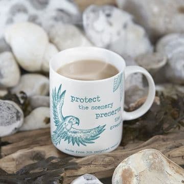 Made from 30% Recycled Ceramics -Milly Green- Rainforest Ceramic Mug