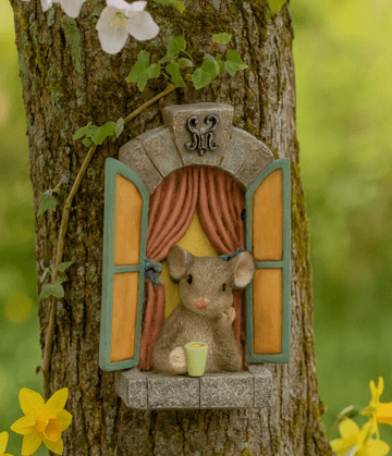 Magical Fairy Window  with Merl the Mouse