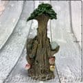 Magical Wise Old Tree Ent with Owl - Sitting with staff on the left.