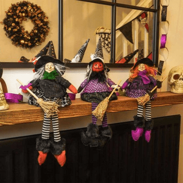 Magical Witches with dangly legs - 25cm - 3 to choose from