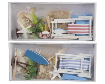 Make your own -  Minature Beach Garden - Complete Set