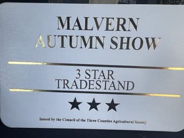 Malvern Autumn 2025 - 3 Gold Stars