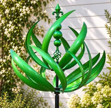 Meadow Green -RHS Windsor Garden Wind Sculpture - 231cm