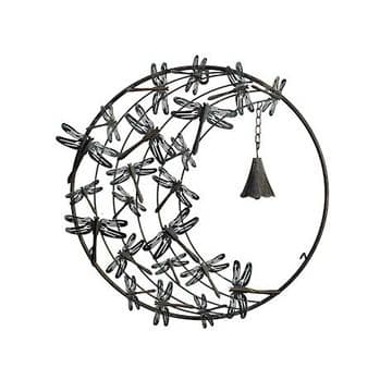 Metal Dragonfly wall plaque - 43cm