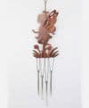 Metal Garden Bronze Fairy Wind chime - Choose from 2 designs - 51cm.