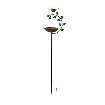 Metal Robin Bird Feeder Stake - 140cm Tall