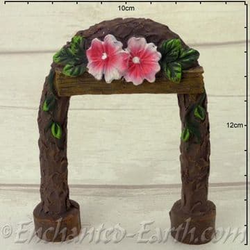 Miniature Fairy Cottage Garden Flower Arch