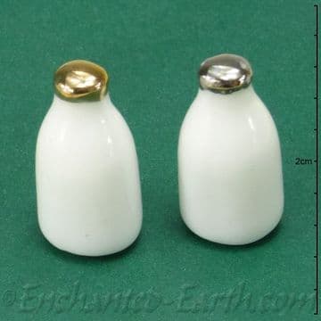 Miniature Fairy Garden Bottle of Vegan Milk