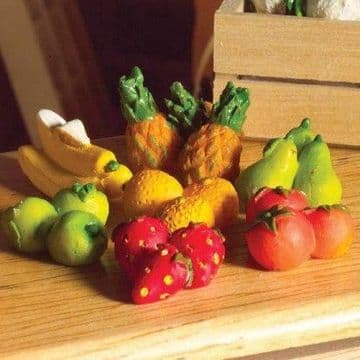 Miniature Fairy Garden Fruit pack - pack of 6