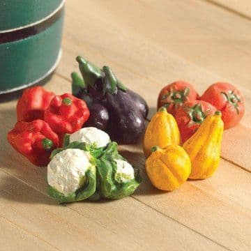 Miniature Fairy Garden Veg Pack - pack of 5
