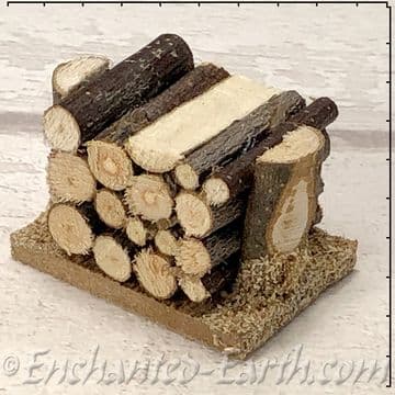 Miniature Garden - Log Pile - 4cm