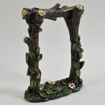 Miniature Garden Rustic Woodland Arch - 10cm