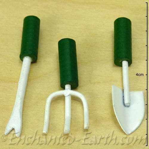 Miniature Garden Tool Set.