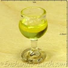 Miniature Glass of White Wine