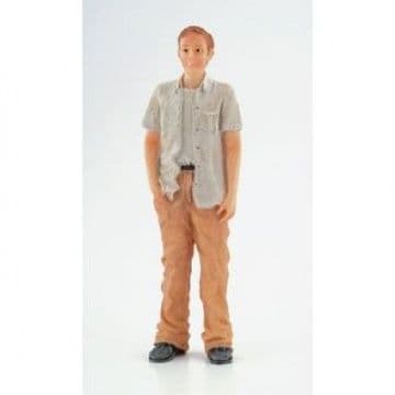 Miniature Standing Young Man