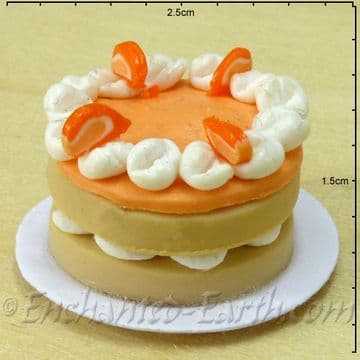 Miniature Tangerine Gateau