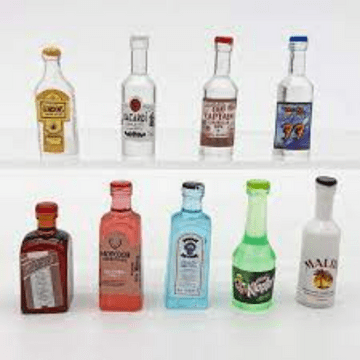 Miniature World - Bottle of Spirts - 3cm