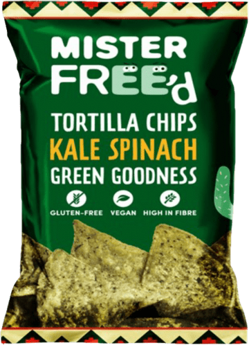 Mister Free'd Kale And Spinach Tortilla Chips