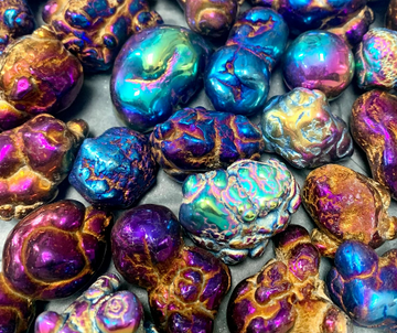 Mixed Chalcedony Space Bubbles