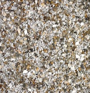 Mixed Mini Stones with small crushed Shells - Beach Garden Small 400g