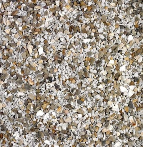 Mixed Mini Stones with small crushed Shells - Beach Garden Small 400g.