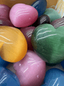 Mixed Natural Cats Eye Hearts.