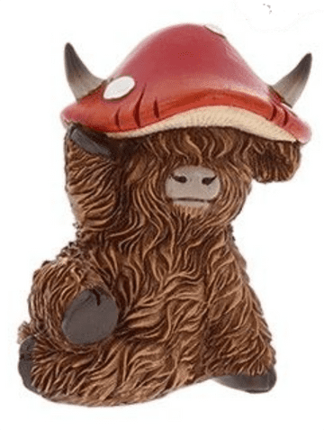 Moo-Shroom - Highland Cow - Chillin