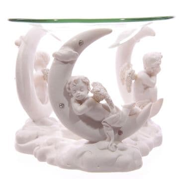 Moon & Cherubs Oil Burner