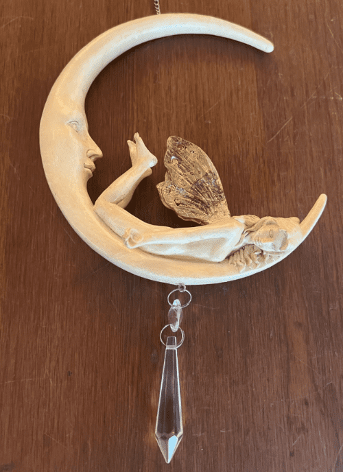 Moon - Sleep  Fairy Hanger & Cystal.