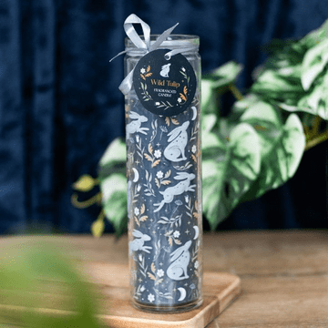 Mystical Hare Tube Candle - Wild Tulip