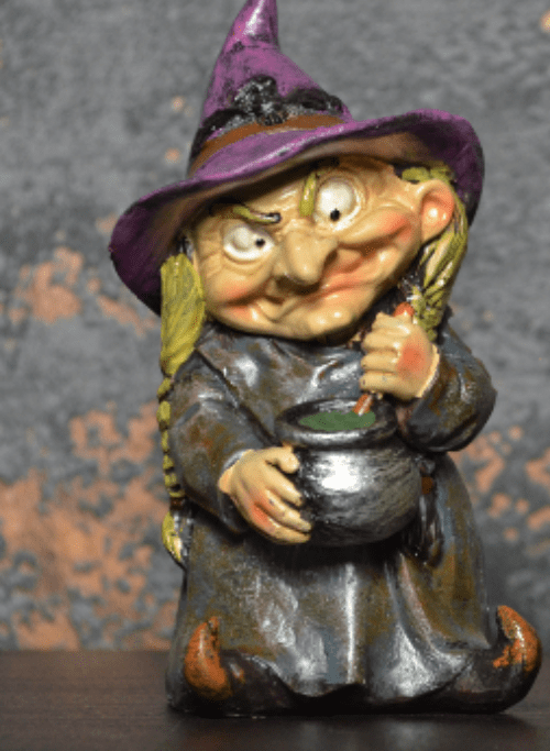 Mystical Magical Witch - with cauldron.
