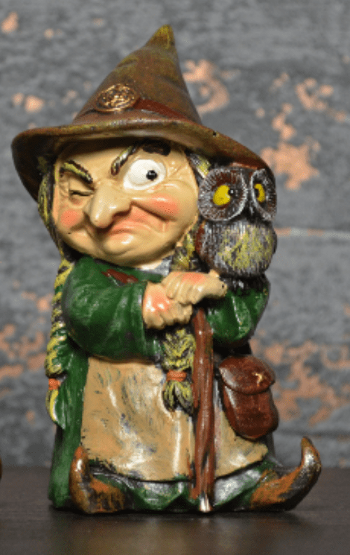 Mystical Magical Witch with Owl.