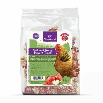 Natural Natures Grub - Fruit & Berry Popcorn Treat - 20g