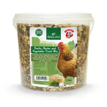 Natural Natures Grub - Garlic, Herb & Vegetable Treat Mix 600g Tub