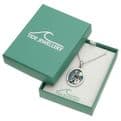 Natural Paua Shell - Good Luck Pixie Necklace  - Gift Boxed.