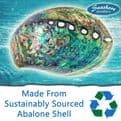 Natural Paua Shell - Good Luck Pixie Necklace  - Gift Boxed.