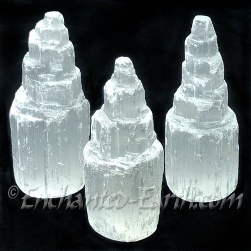 Natural Selenite Mountains - 3 to choose from.