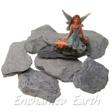 Natural Slate Chips (stepping stones)