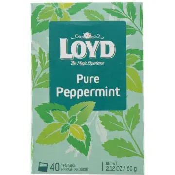Naturally Caffeine Free Peppermint Tea - 40 bags