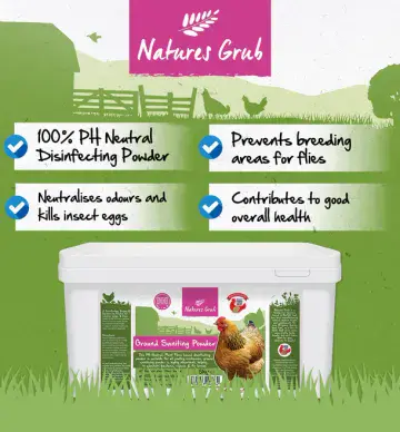 Natures Grub - Ground Sanitising Powder - 2.5kg