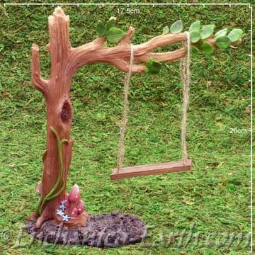 New Vivid Arts Miniature World Plus Size -Leaf Swing -19cm