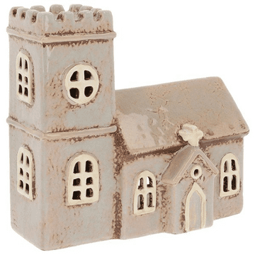 Norman Chirch - Ceramic Tea light House 15.5cm