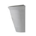 Olive Branch Wall Planter - Pail Grey - Made From 100% recycled Plastic.